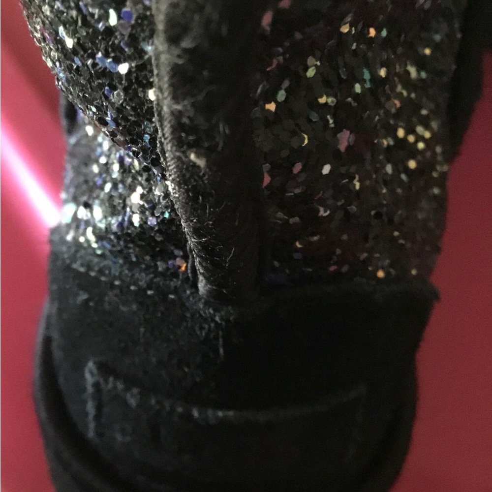 Ugg Purple Multi Colored Glitter Winter Boots - image 6